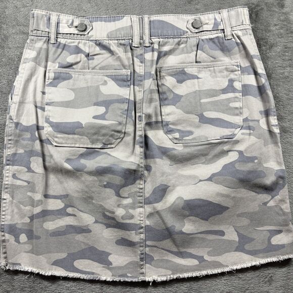 Democracy Skirt Camo Mini Ab Technology Slimming Pockets Green Size 4 G267 - Picture 2 of 7